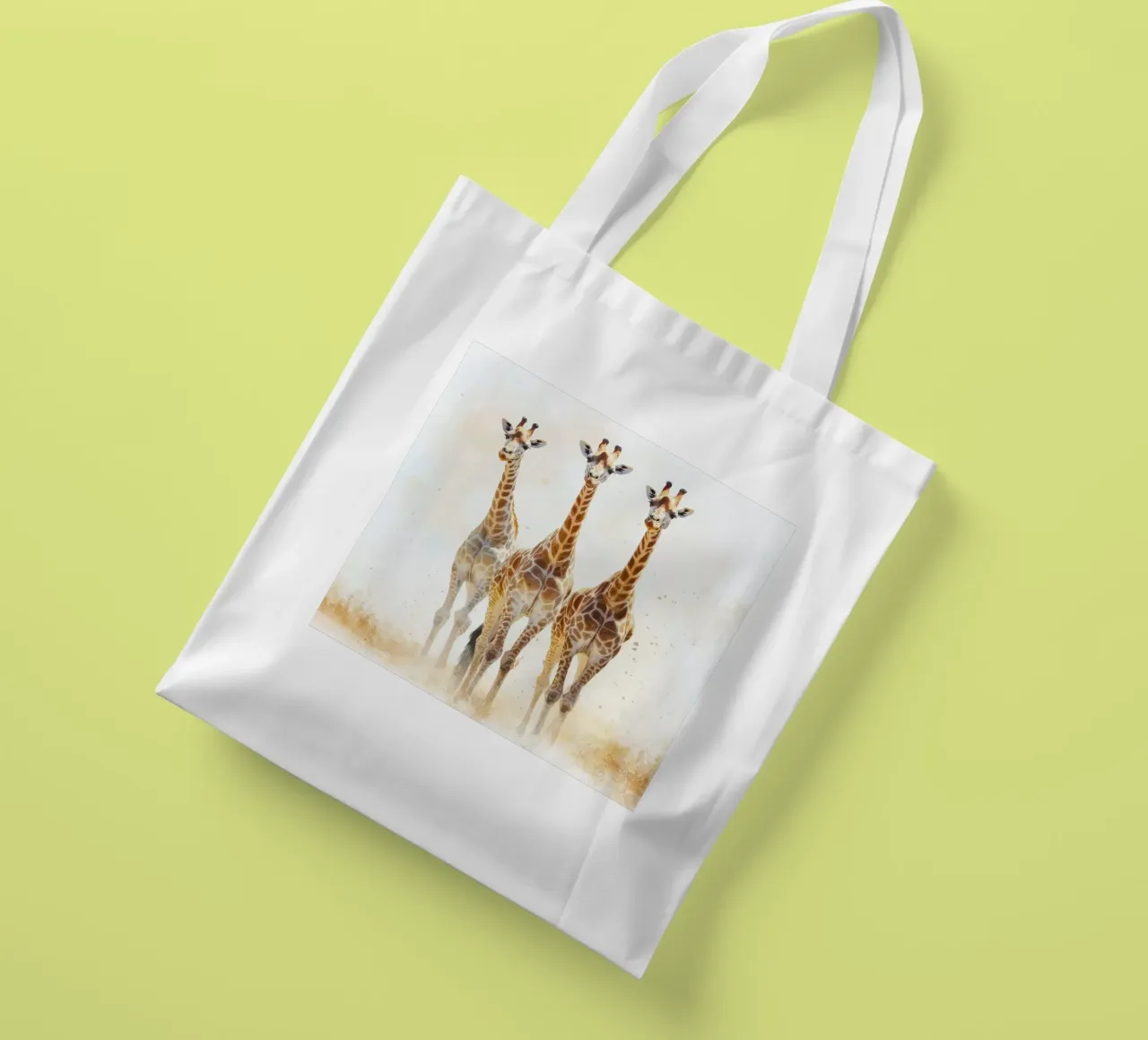 Giraffa per la camera dei bambini borsa in juta da Imagine