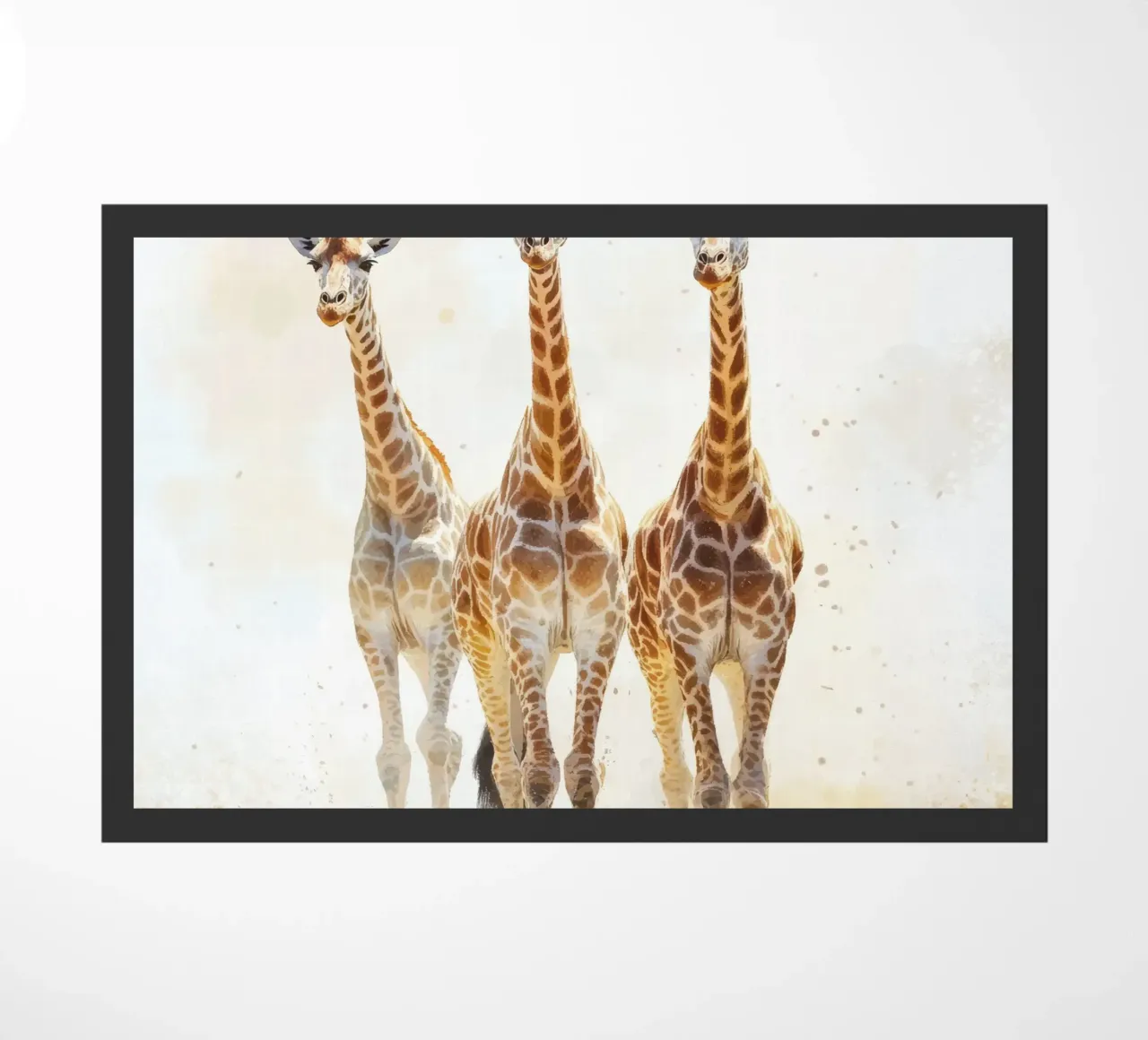 Giraffa per la camera dei bambini zerbino da Imagine