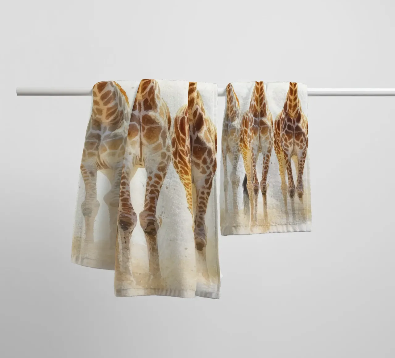 Giraffa per la camera dei bambini asciugamano da bagno da Imagine