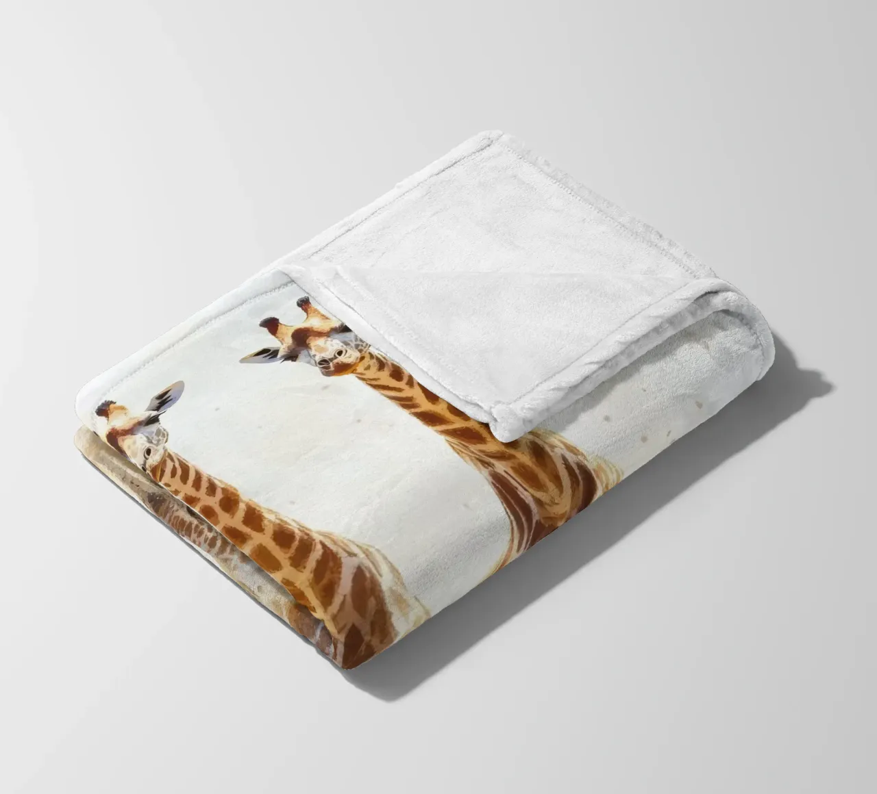 Giraffa per la camera dei bambini coperta in pile da Imagine