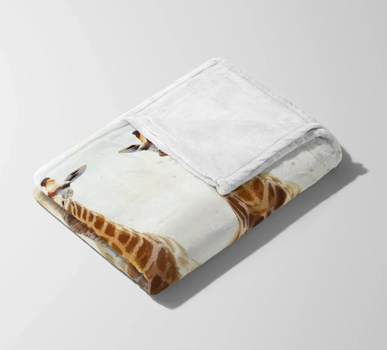 Giraffa per la camera dei bambini coperta in pile da Imagine