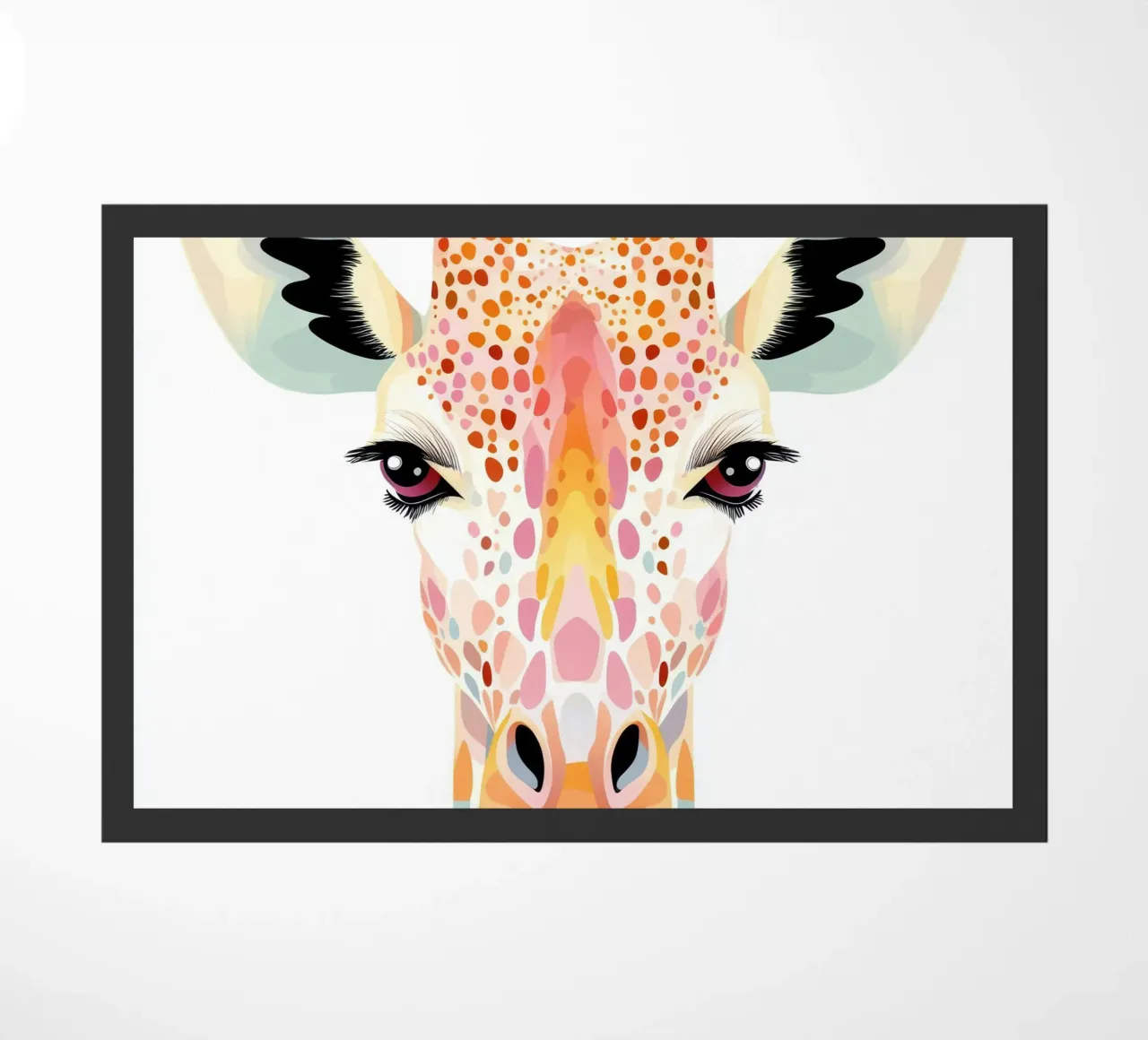 Giraffa per la camera dei bambini zerbino da Imagine
