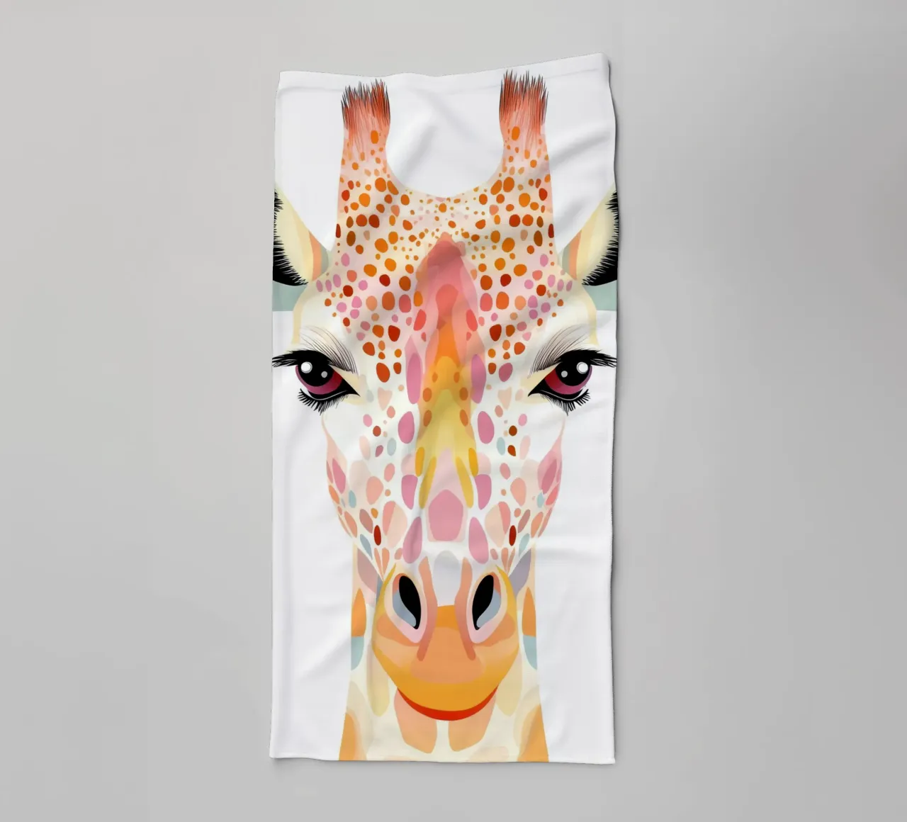 Giraffa per la camera dei bambini asciugamano da bagno da Imagine