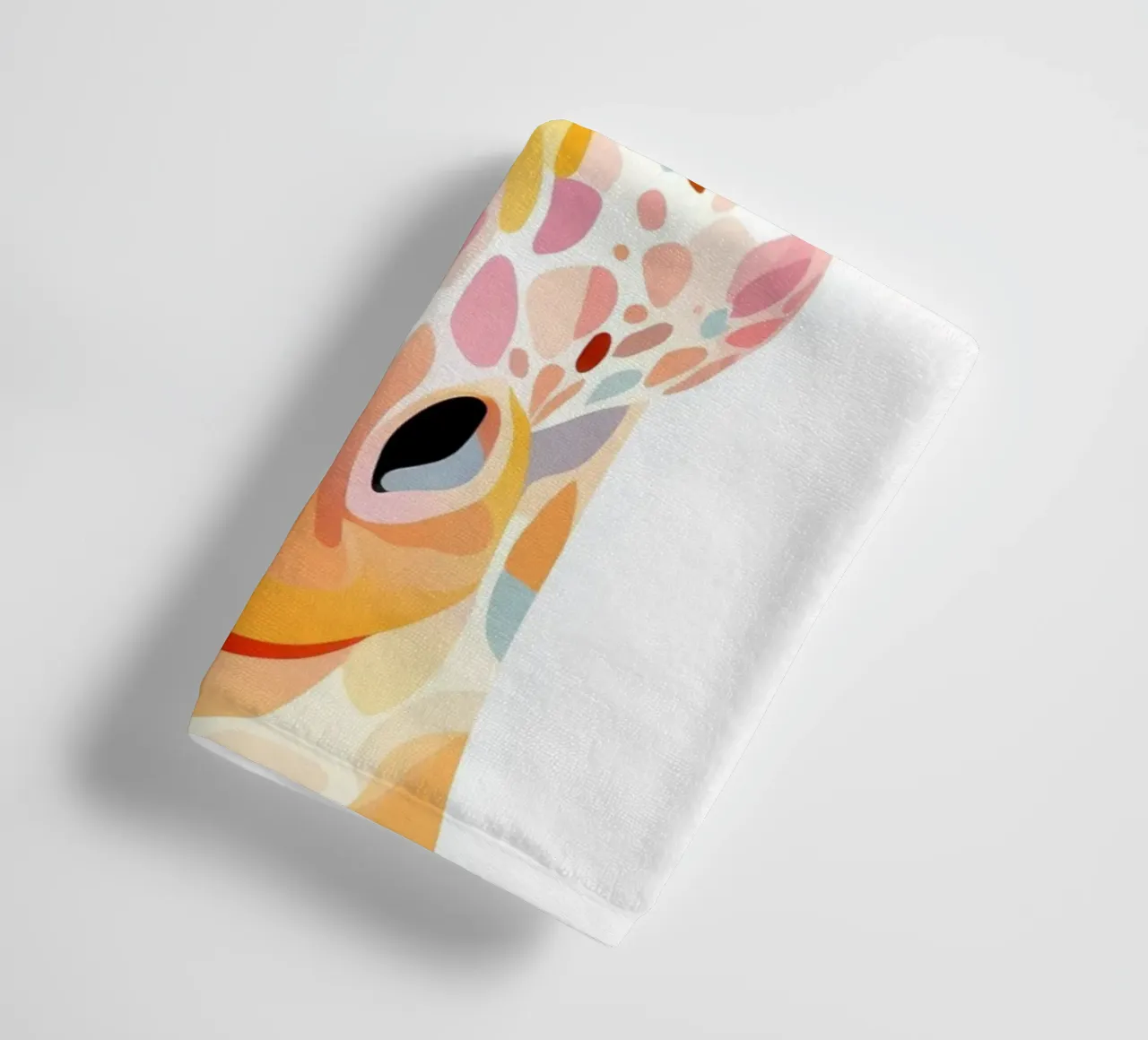 Giraffa per la camera dei bambini asciugamano da bagno da Imagine