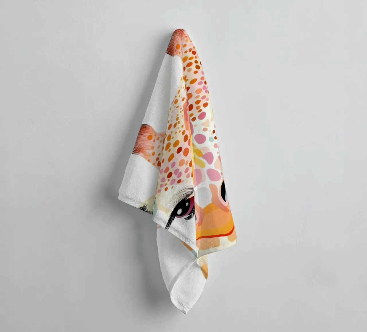 Giraffa per la camera dei bambini asciugamano da bagno da Imagine