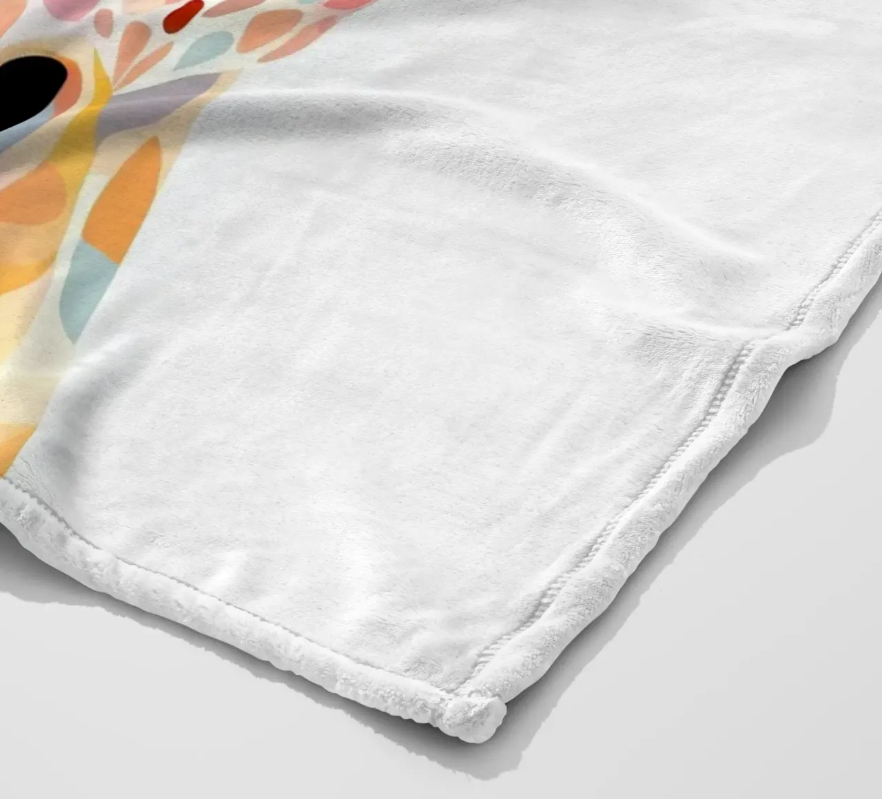 Giraffa per la camera dei bambini coperta in pile da Imagine