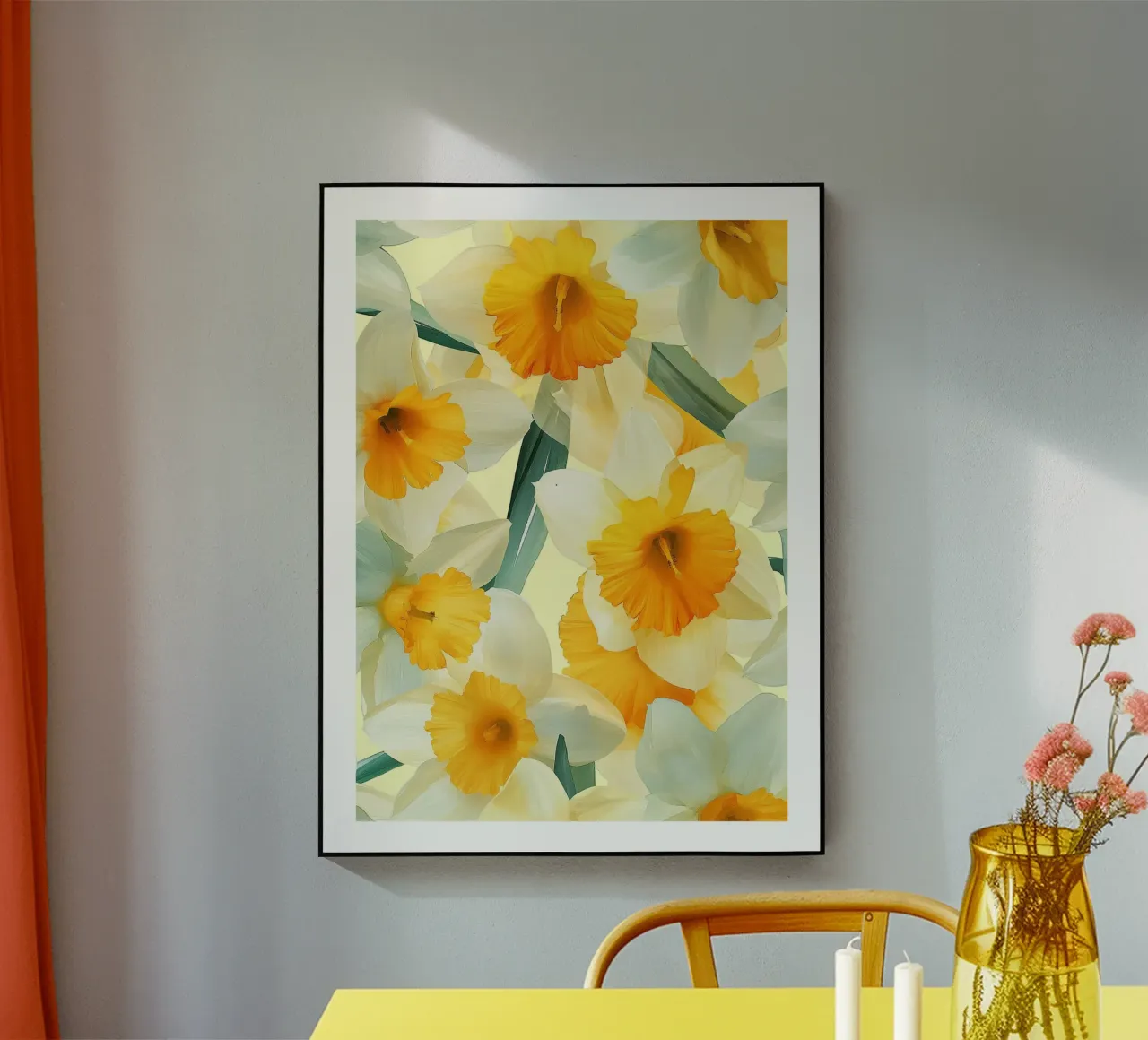 Fiori di narciso plexiglass da DWA
