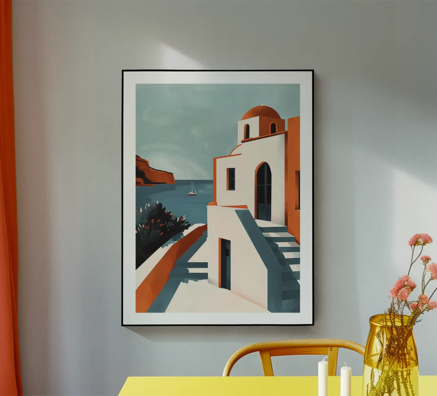 Greek Island Acryl-Glas von DWA
