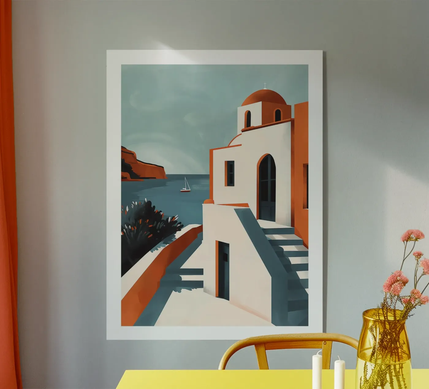 Greek Island Acryl-Glas von DWA