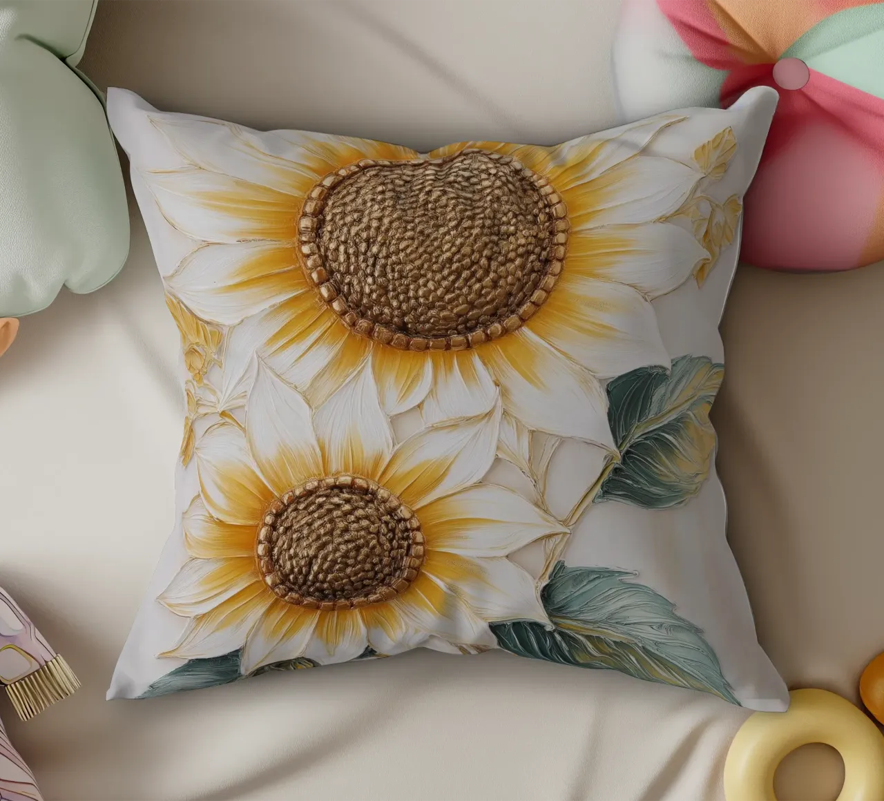 Girasoli cuscino da Imagine