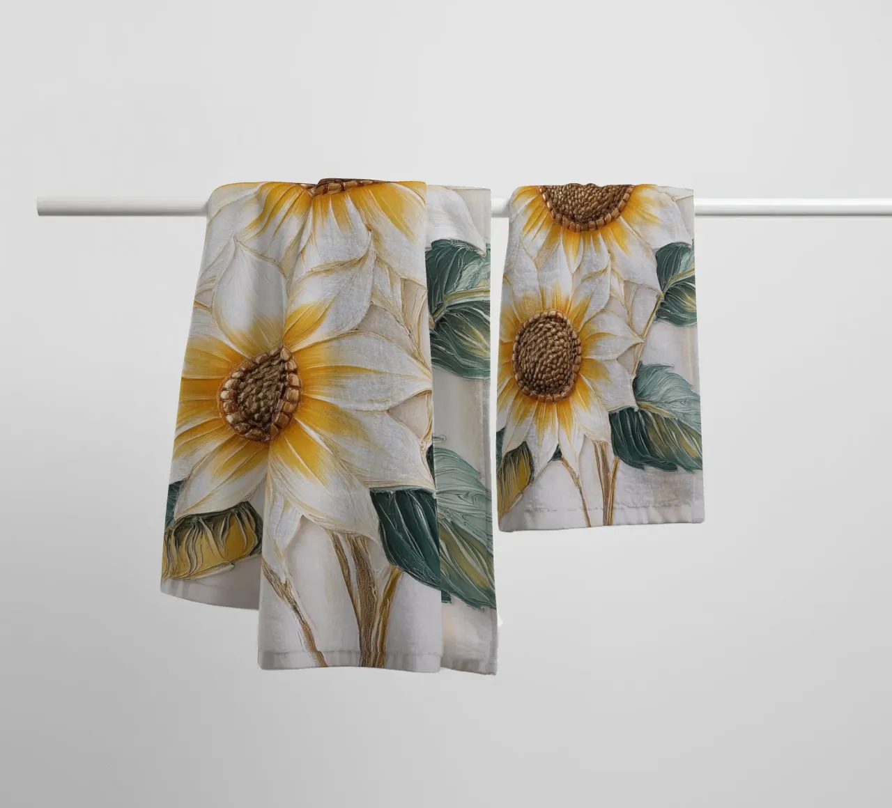 Girasoli asciugamano da bagno da Imagine