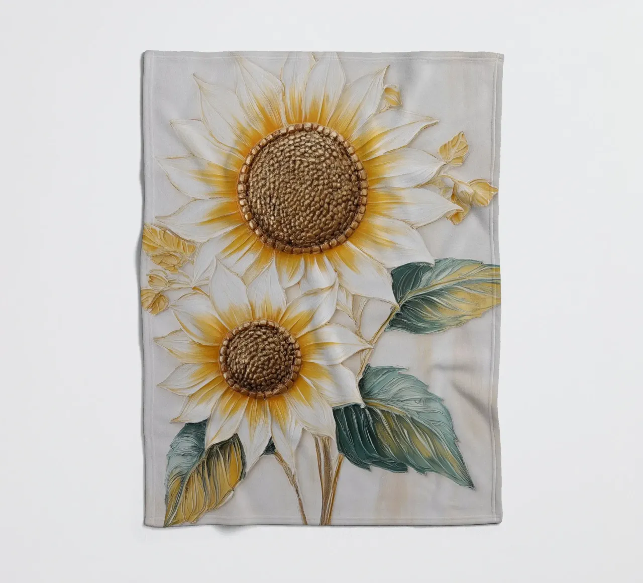 Girasoli coperta in pile da Imagine