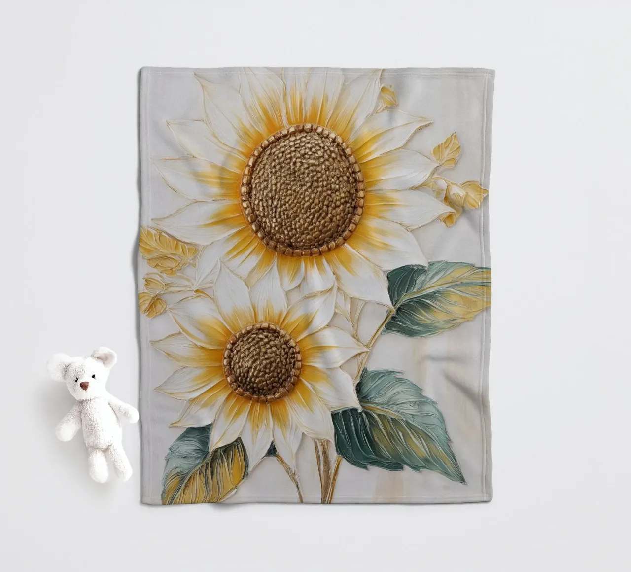 Girasoli coperta in pile da Imagine