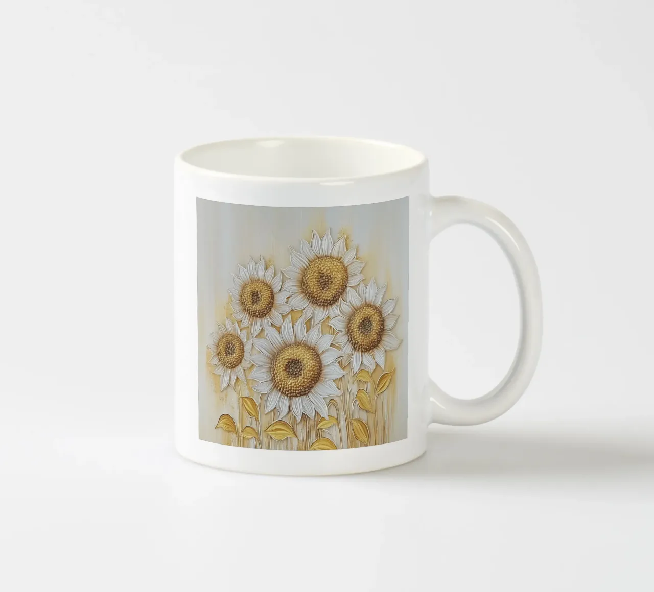 Girasoli oro tazza in ceramica da Imagine