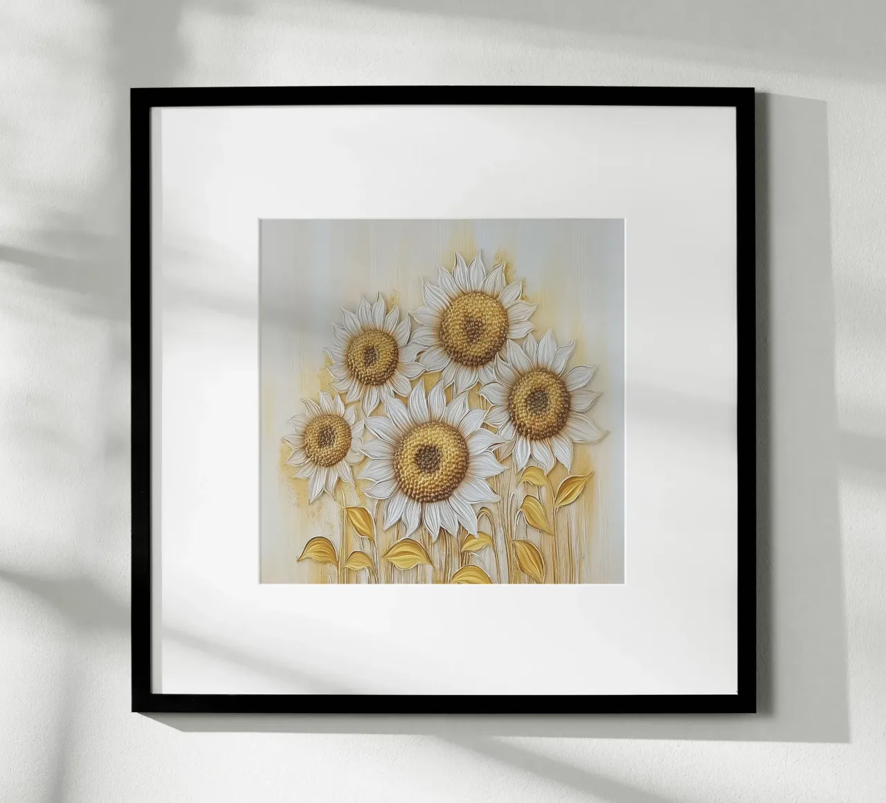 Girasoli oro carta hahnemühle da Imagine