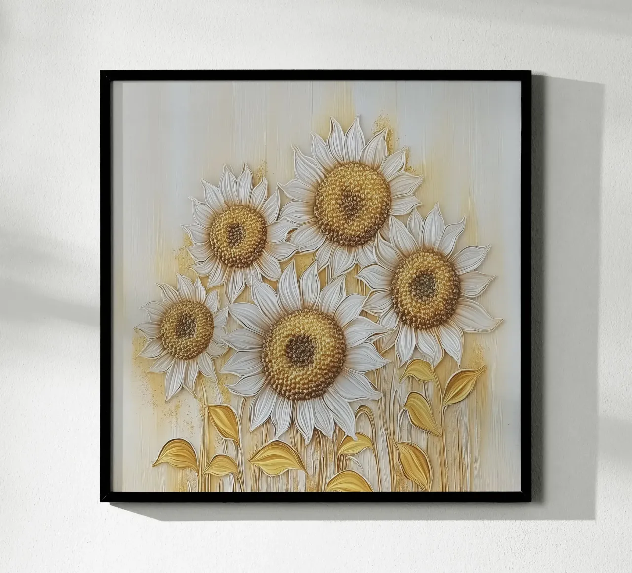 Girasoli oro carta hahnemühle da Imagine