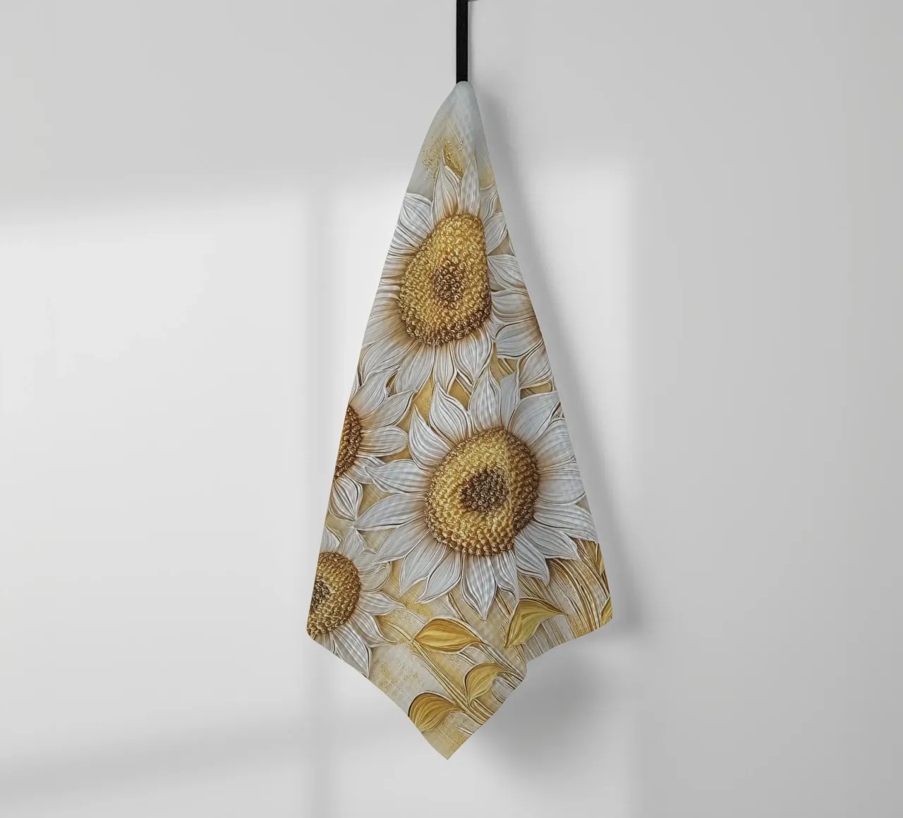 Girasoli oro canovaccio da cucina da Imagine