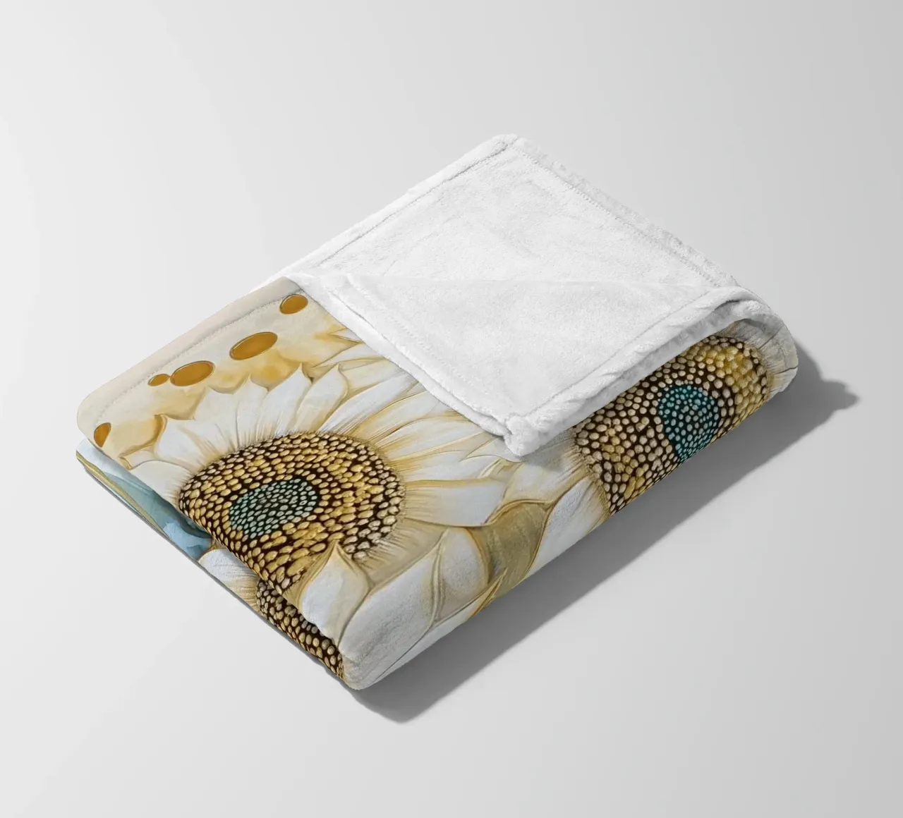 Sunflowers fleece blanket by Imagine