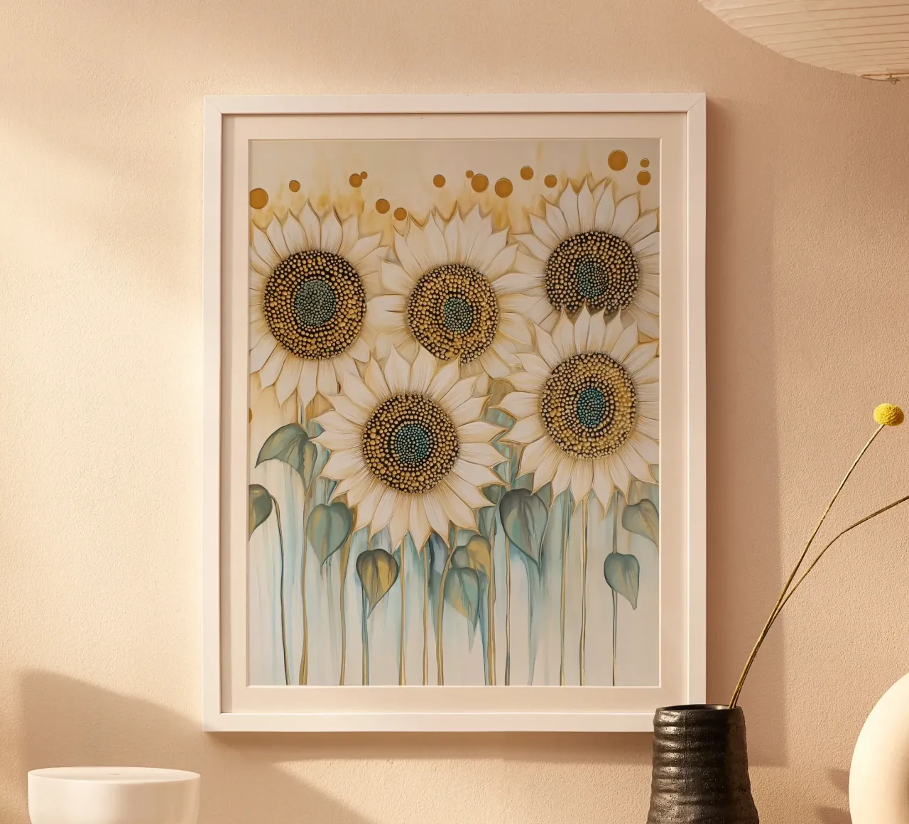 Girasoli carta hahnemühle da Imagine