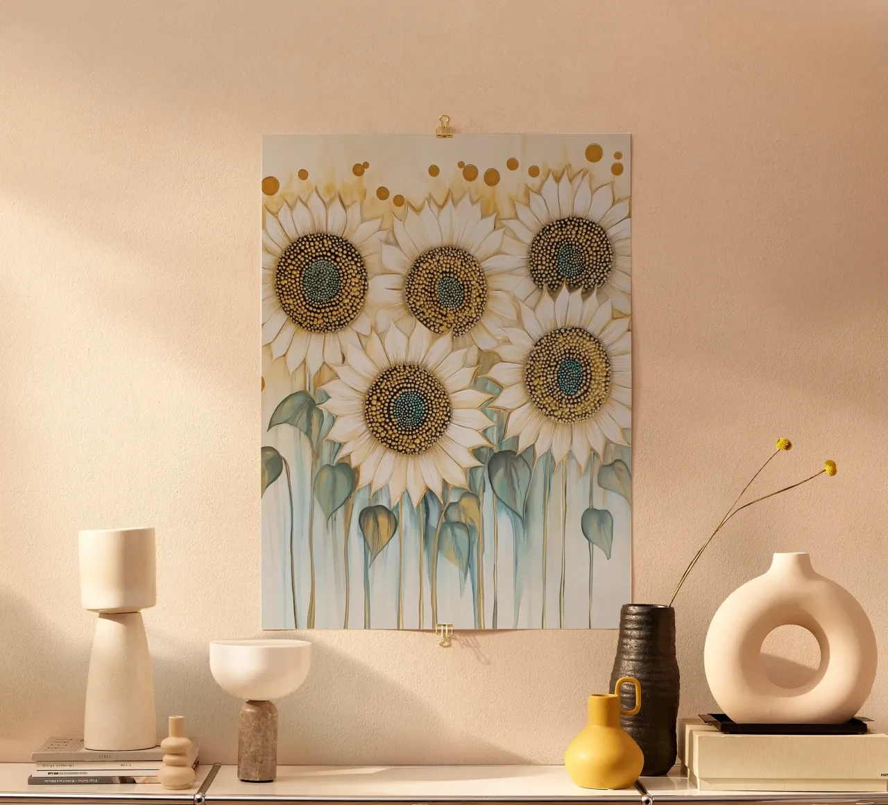 Girasoli carta hahnemühle da Imagine