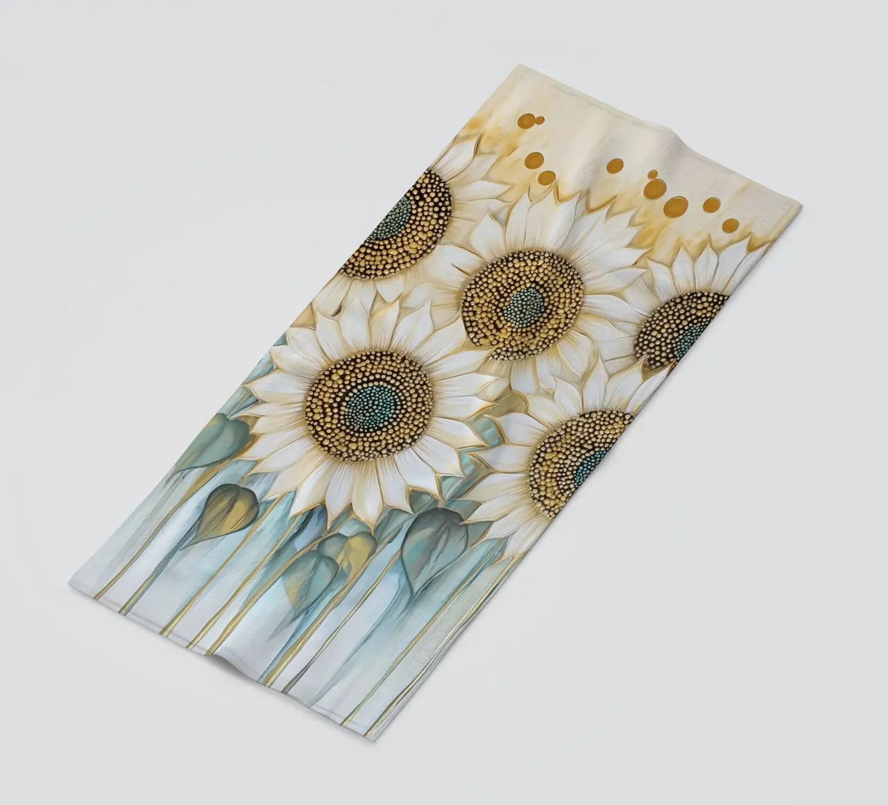 Sunflowers beach towel by Imagine