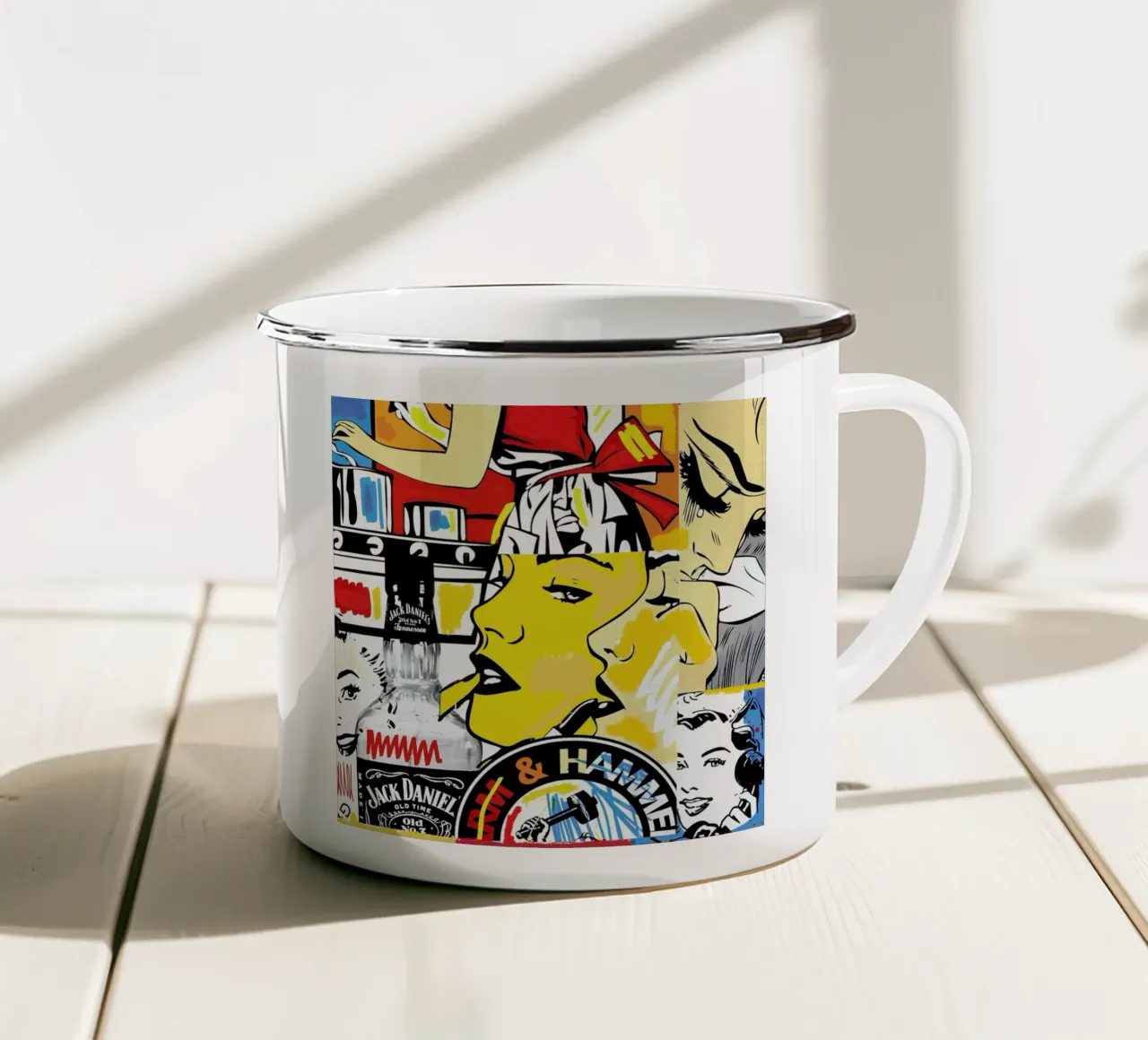 Anxiety tazza in smalto da JRuggs
