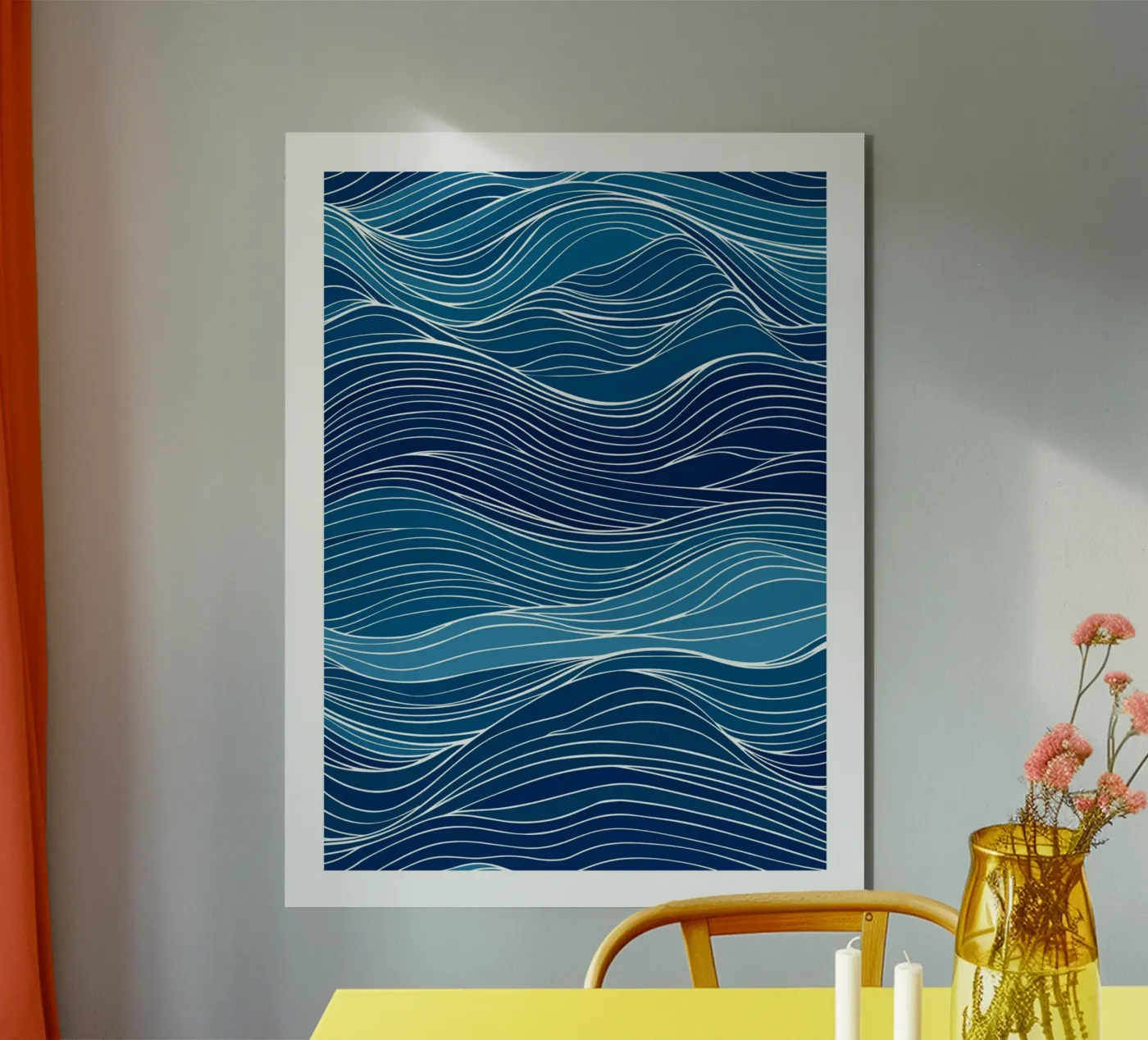 Blue Waves forex plate by DWA