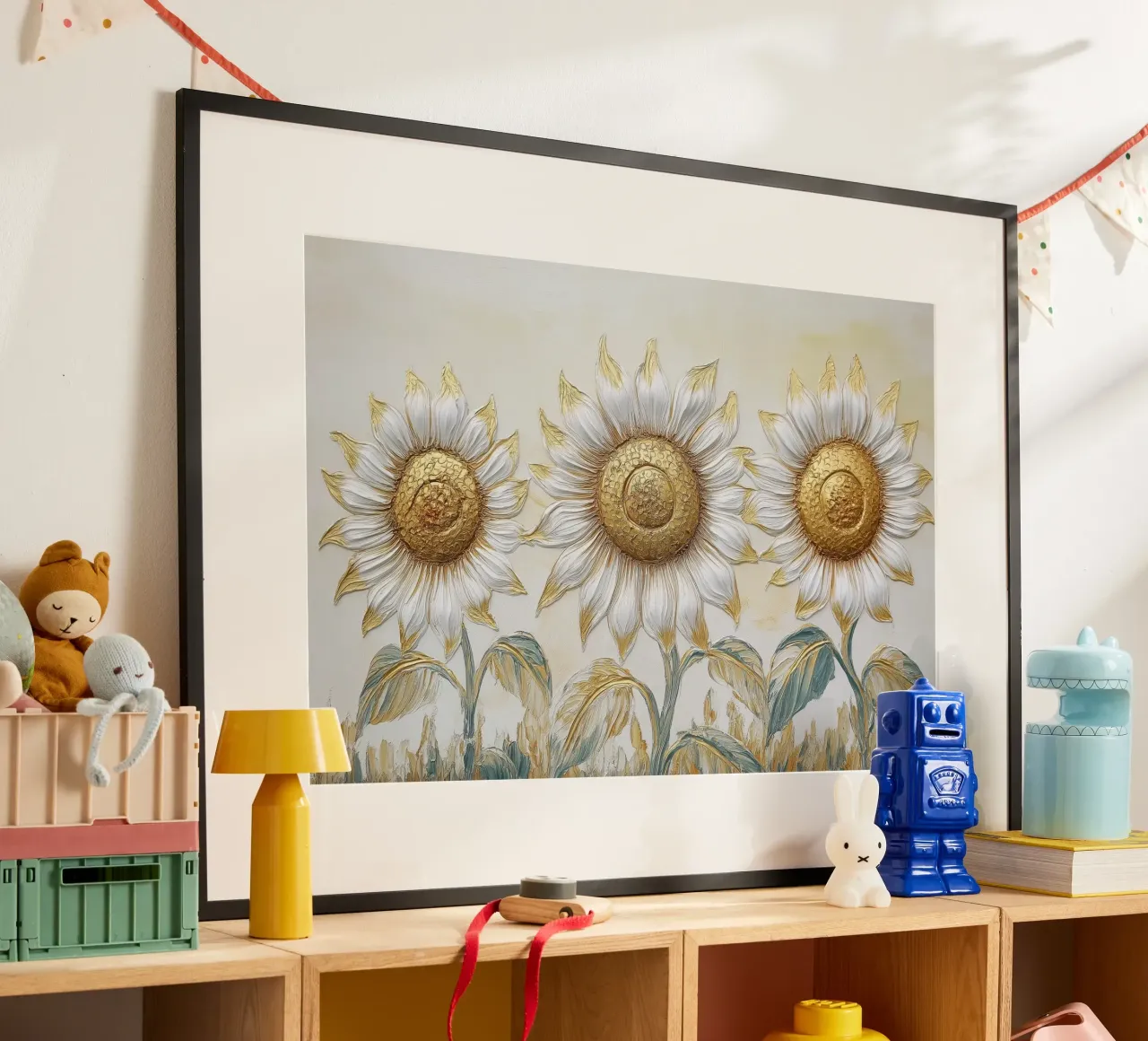 Girasoli, astratto poster da Imagine