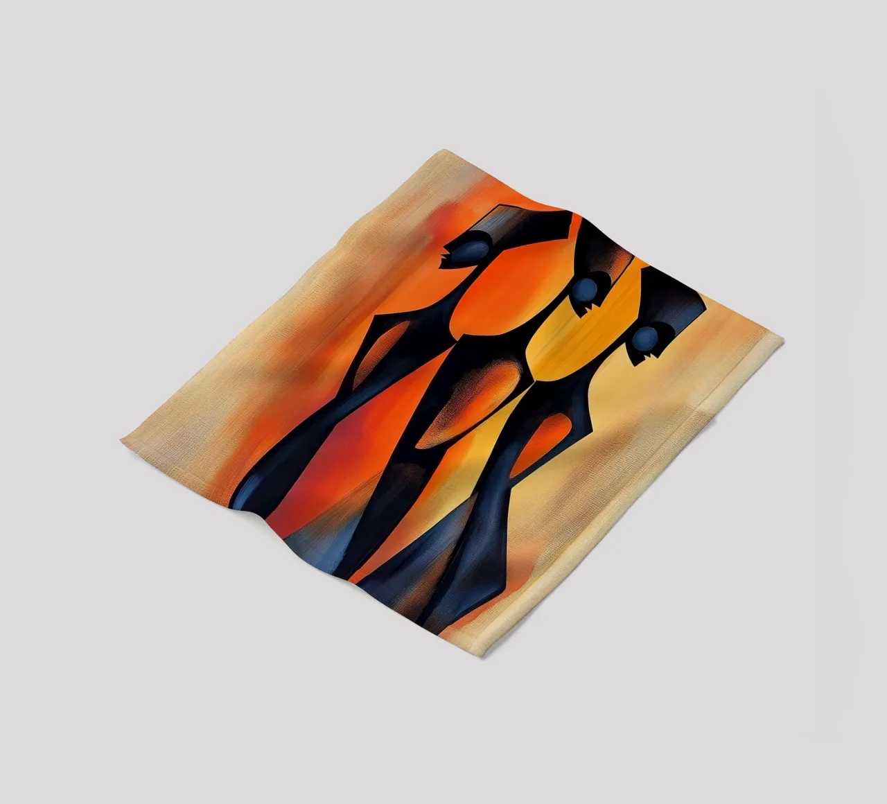 Astratto africano coperta in pile da Imagine