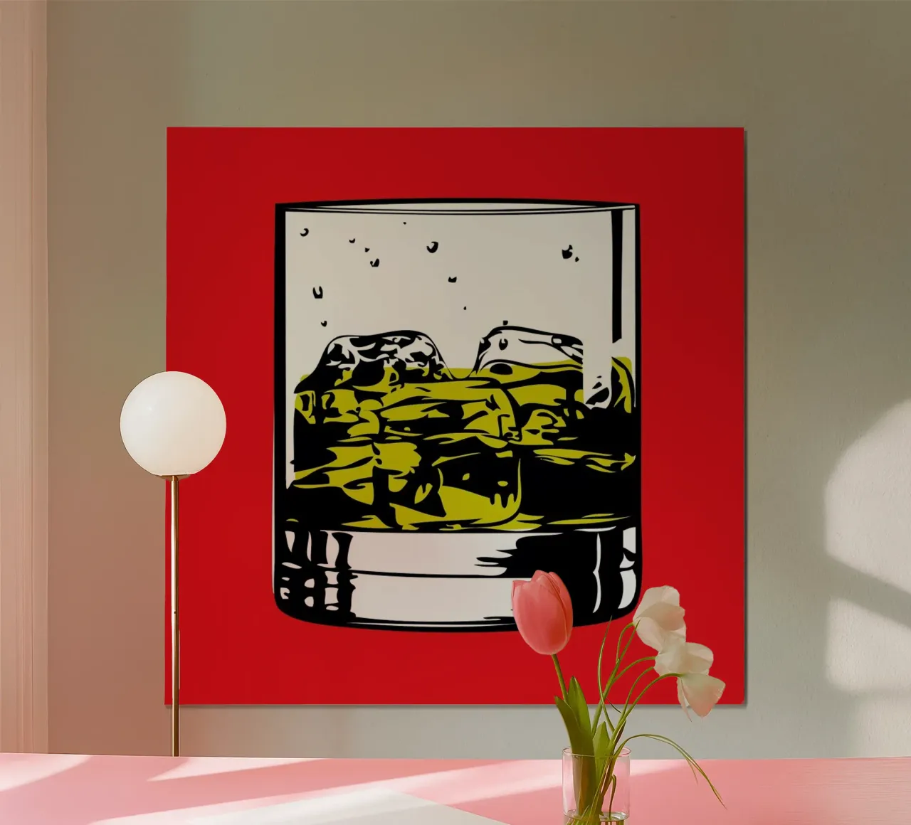 Cocktail 1 poster con telaio in alluminio da JRuggs