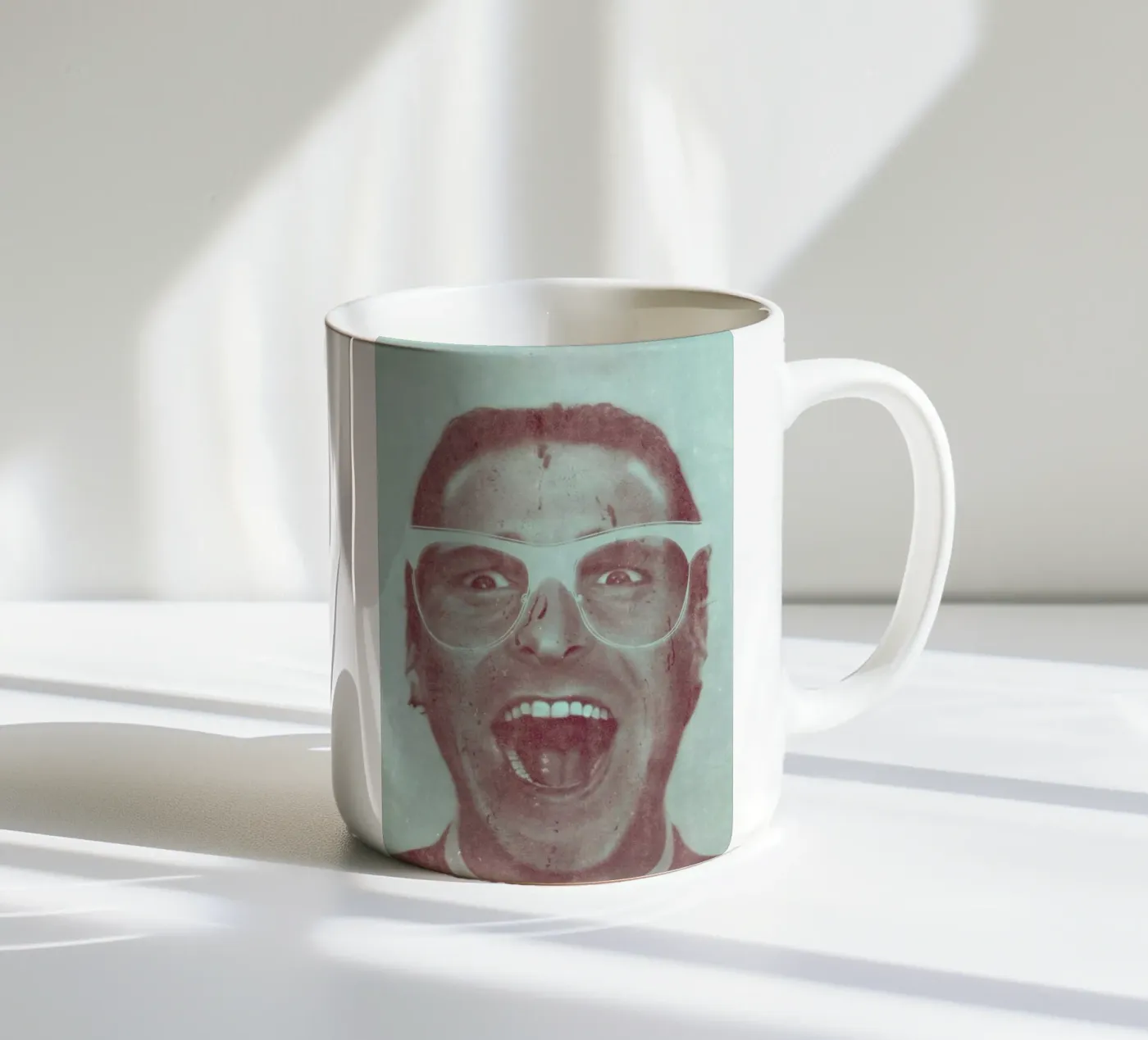 Patrick ceramic mug by Danny Ivan