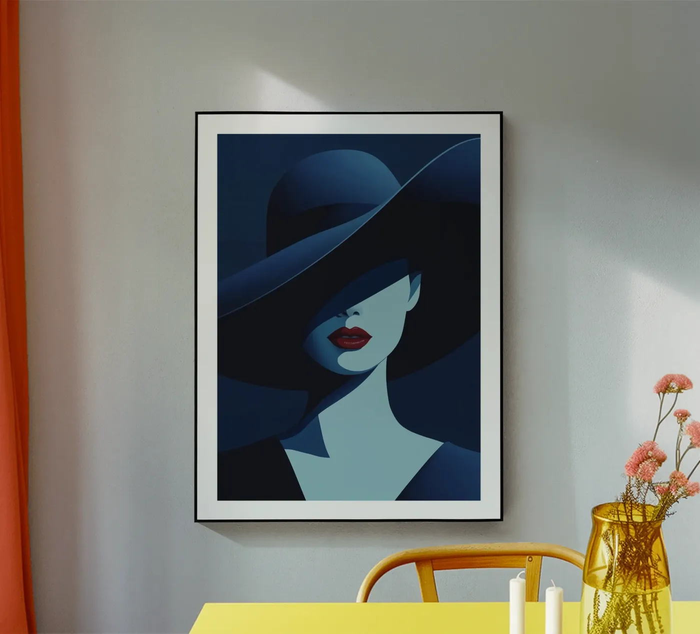 Femme au Chapeau plexiglas de DWA