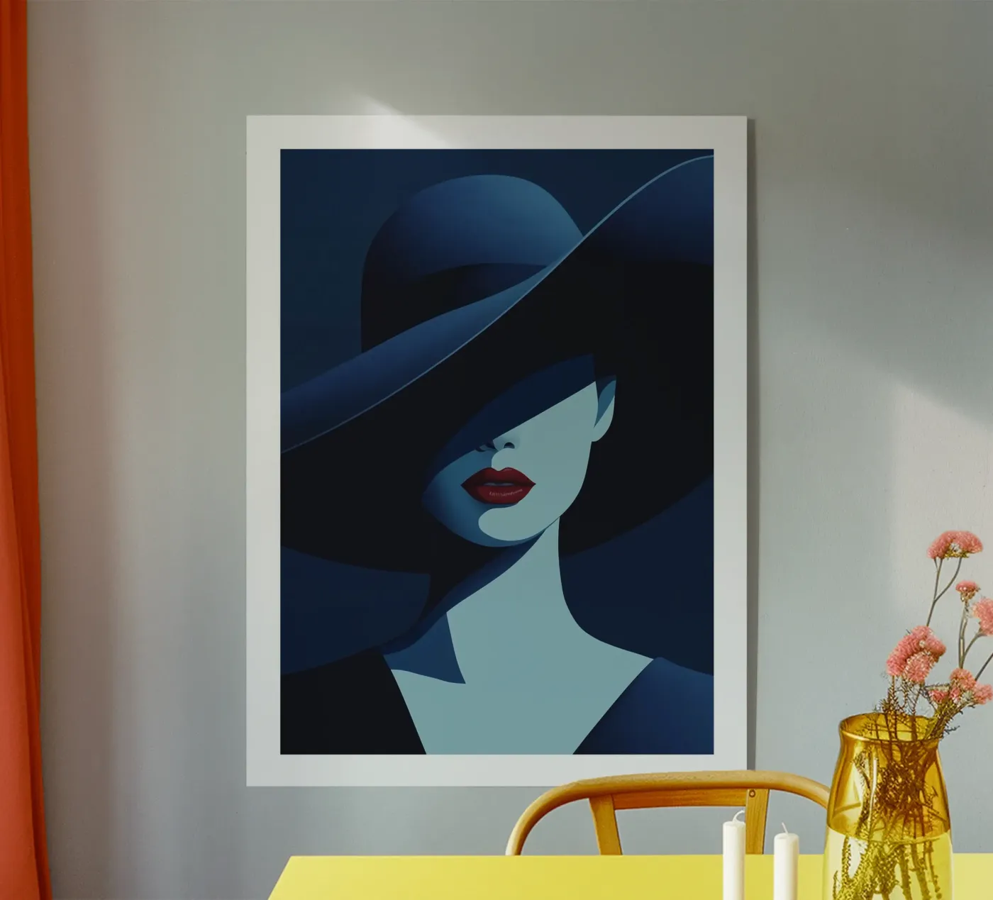 Femme au Chapeau plexiglas de DWA