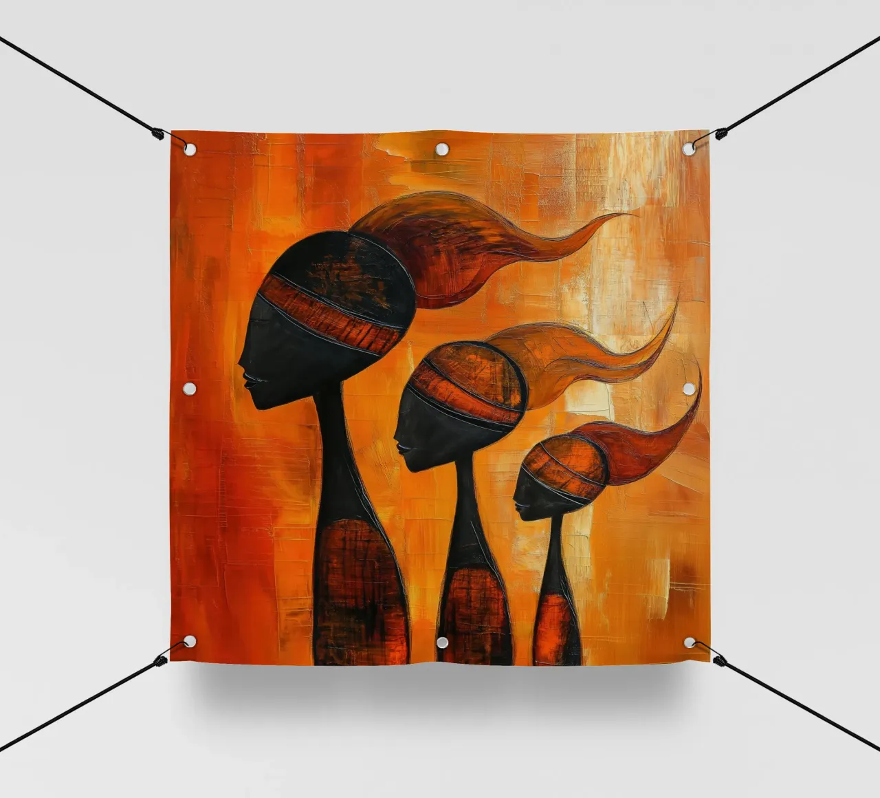 Africa abstract telo in pvc da Imagine