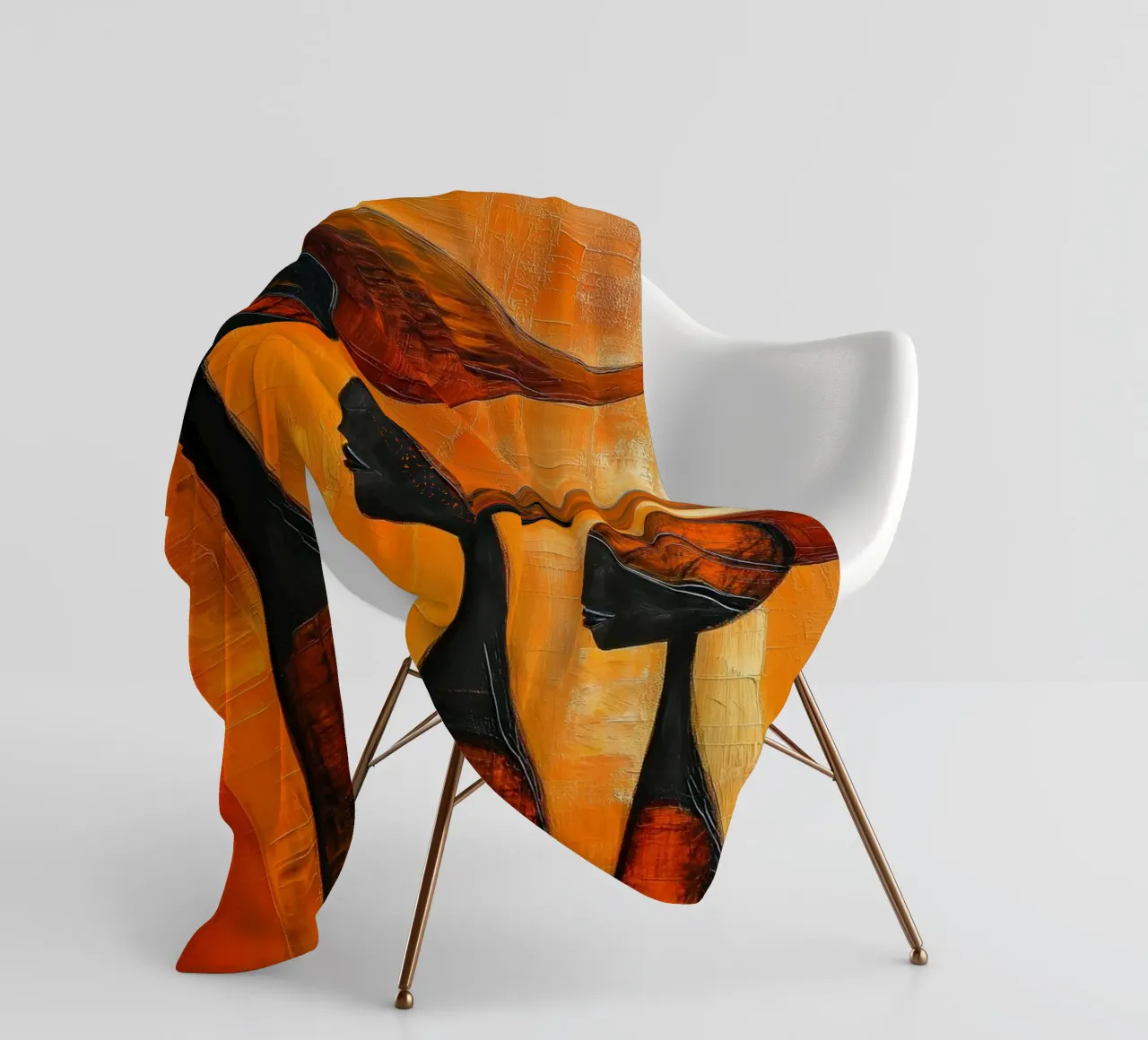 Africa abstract coperta in pile da Imagine