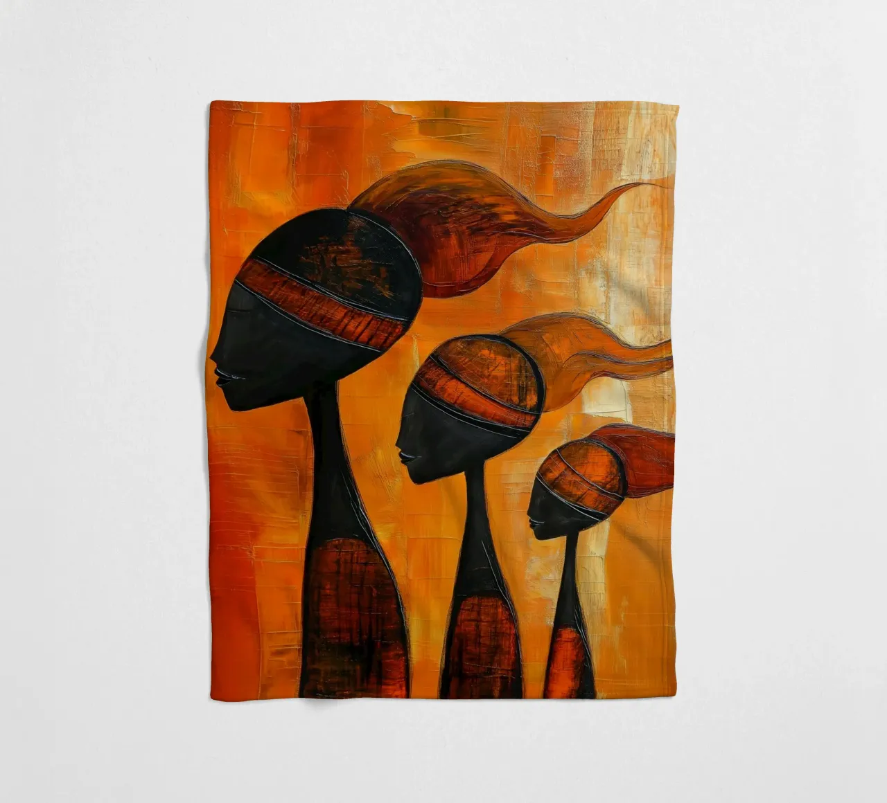 Africa abstract coperta in pile da Imagine