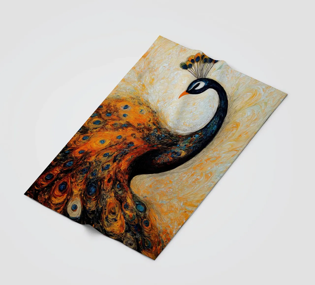 Pavone coperta in pile da Imagine