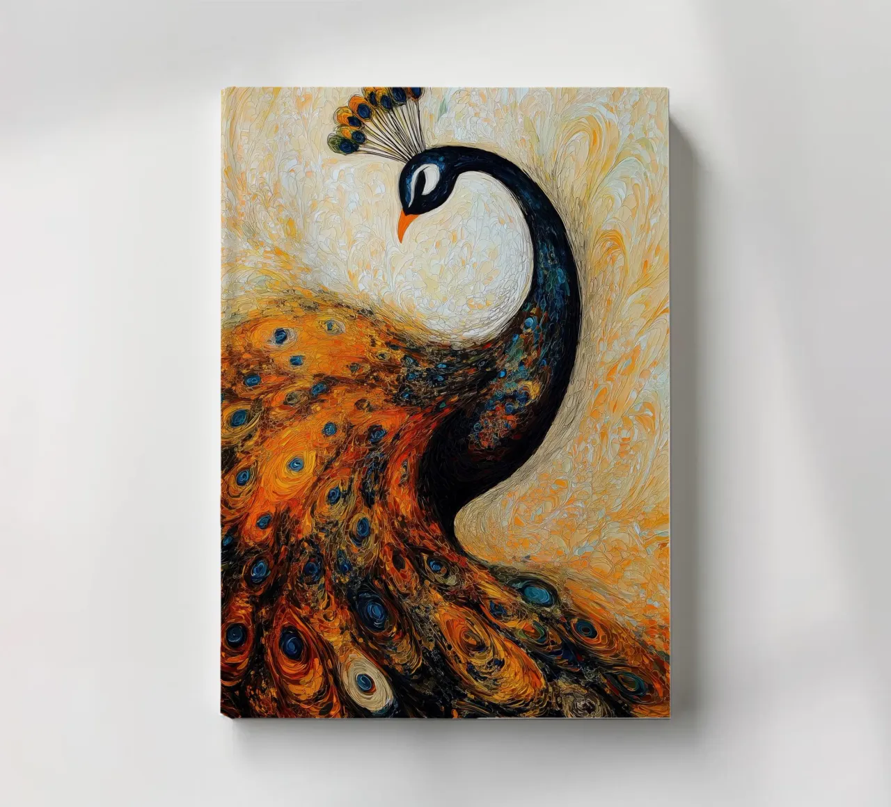 Peacock notebook by Imagine