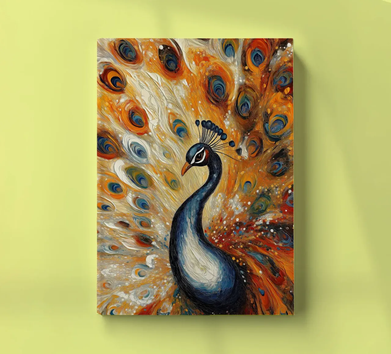 Peacock notebook by Imagine