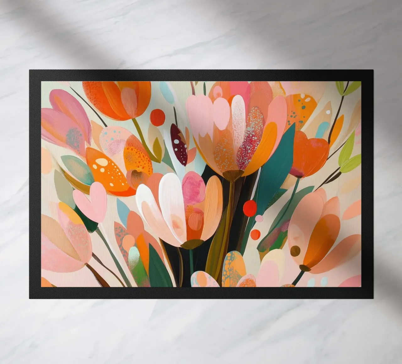 Fiori colorati zerbino da Imagine