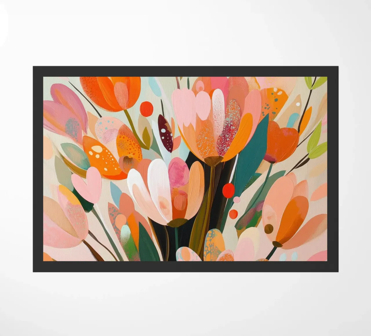 Fiori colorati zerbino da Imagine