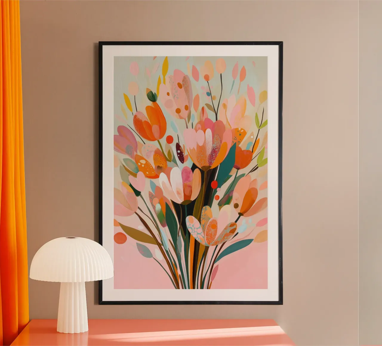 Fiori colorati carta hahnemühle da Imagine