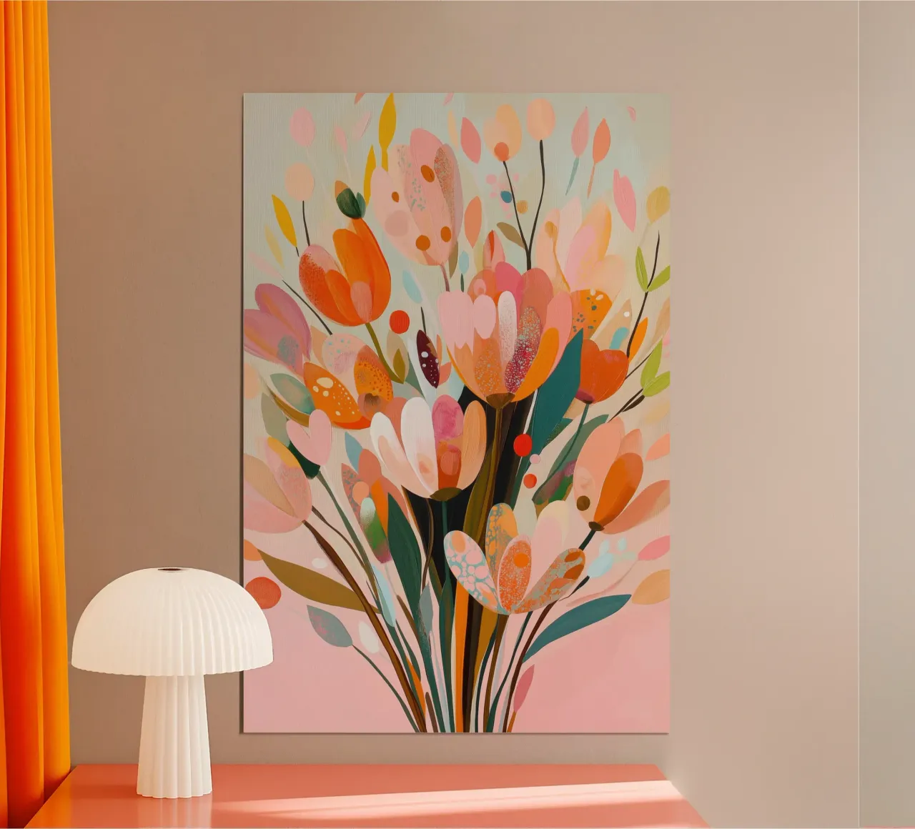 Fiori colorati carta hahnemühle da Imagine