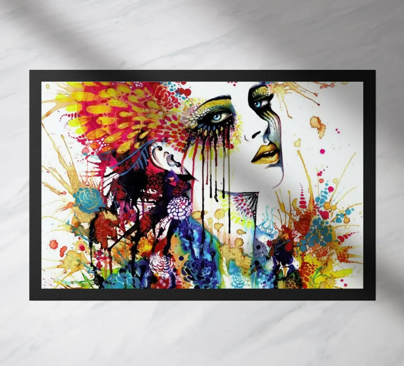 Flora Fußmatte von Pixie Cold