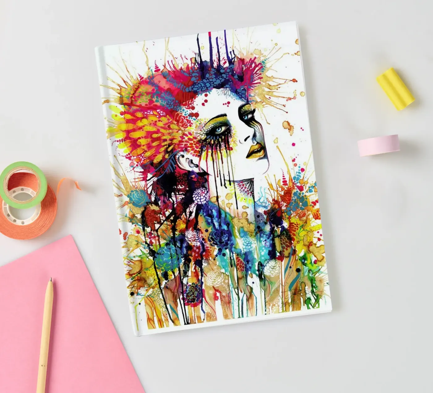 Flora notebook by Pixie Cold