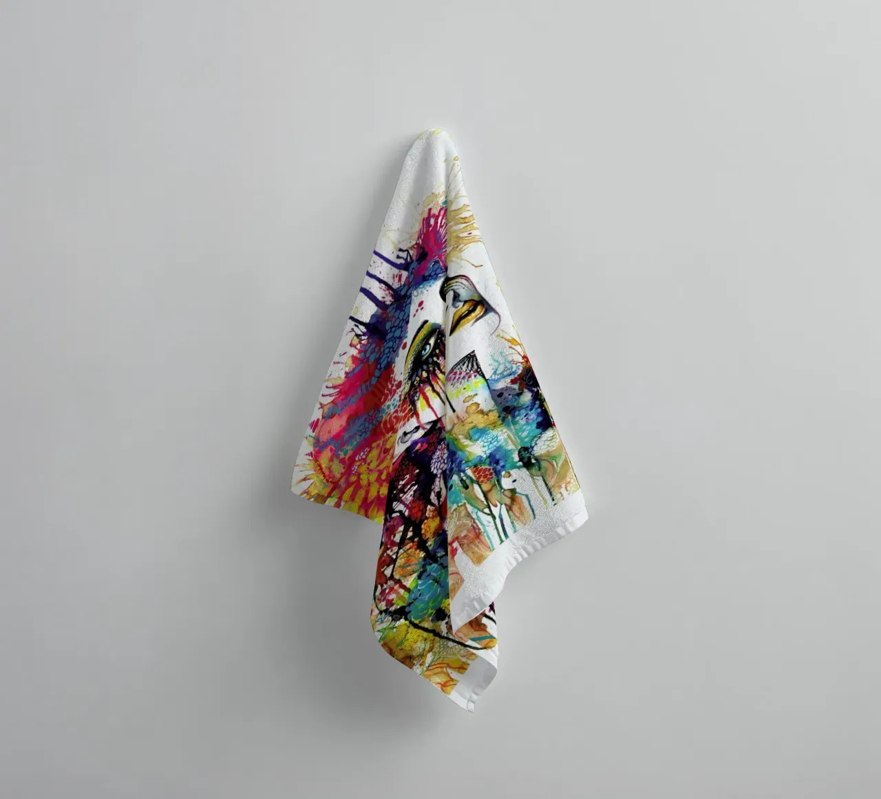 Flora badhanddoek van Pixie Cold