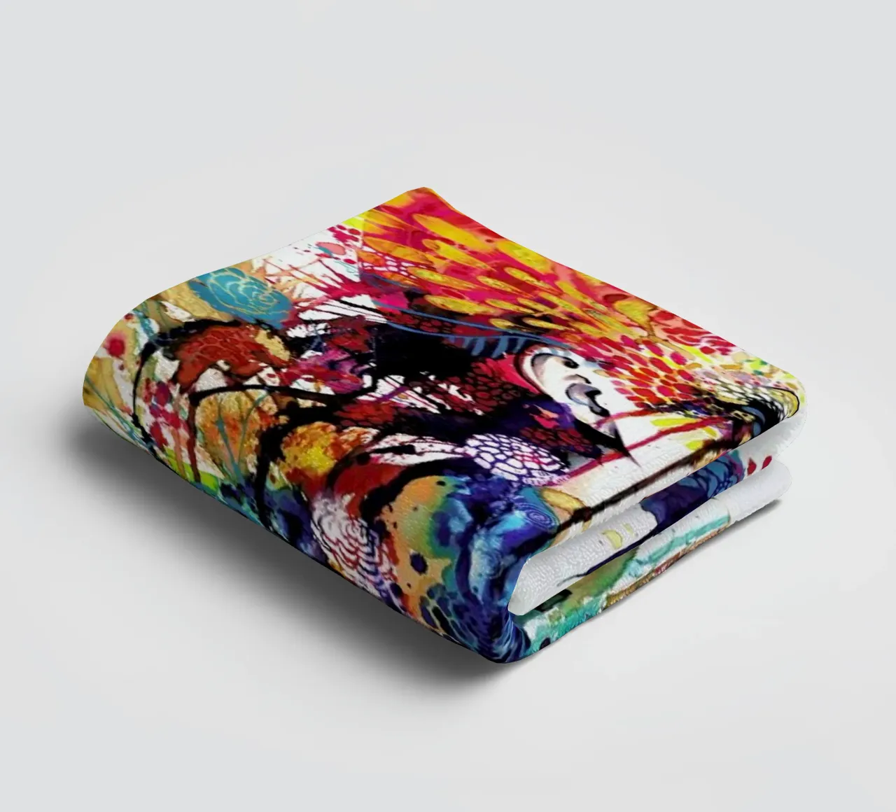 Flora badhanddoek van Pixie Cold