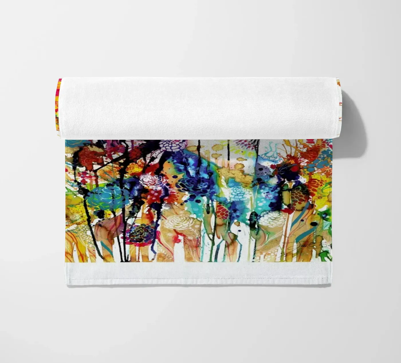 Flora strandhanddoek van Pixie Cold