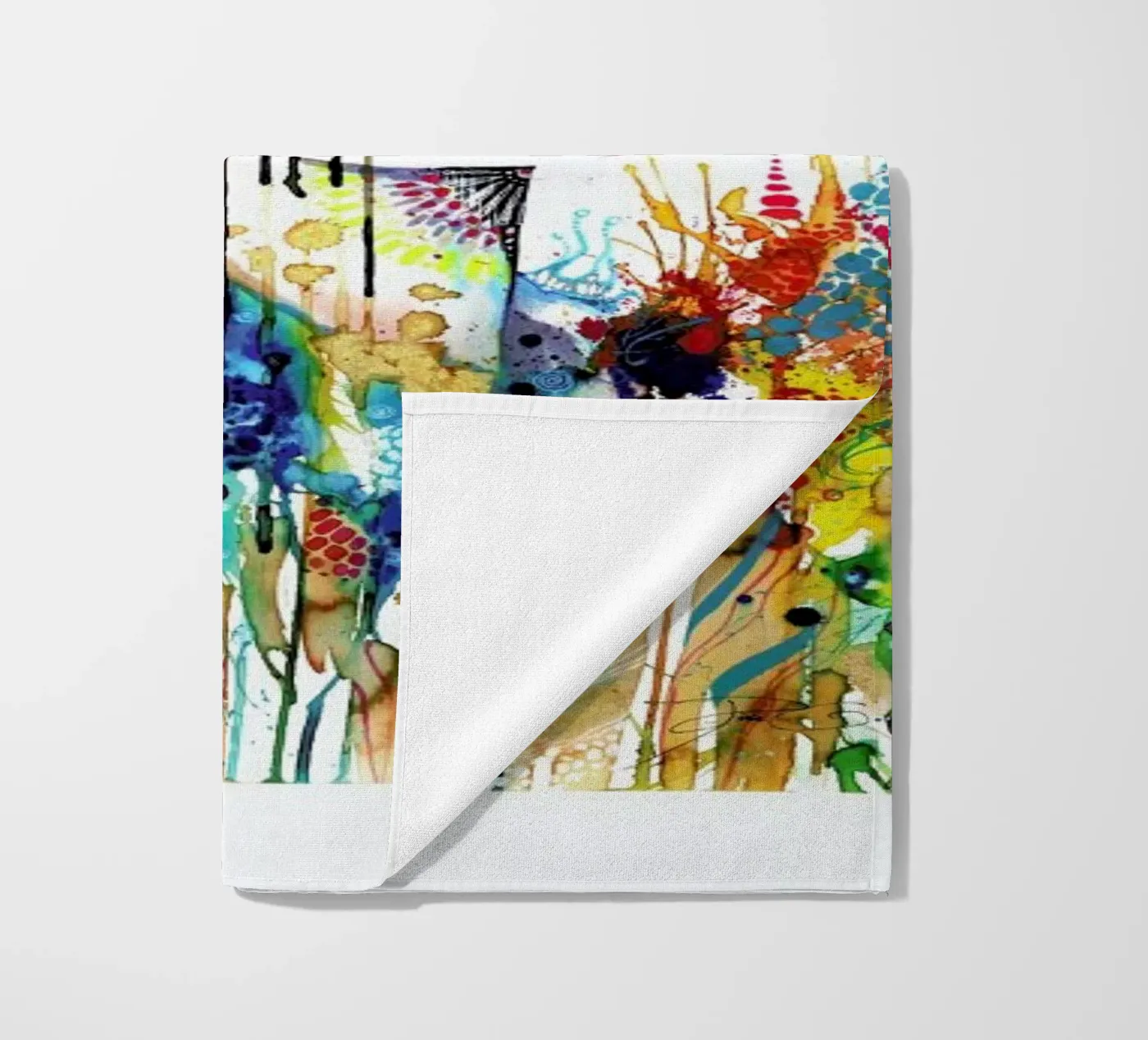 Flora strandhanddoek van Pixie Cold