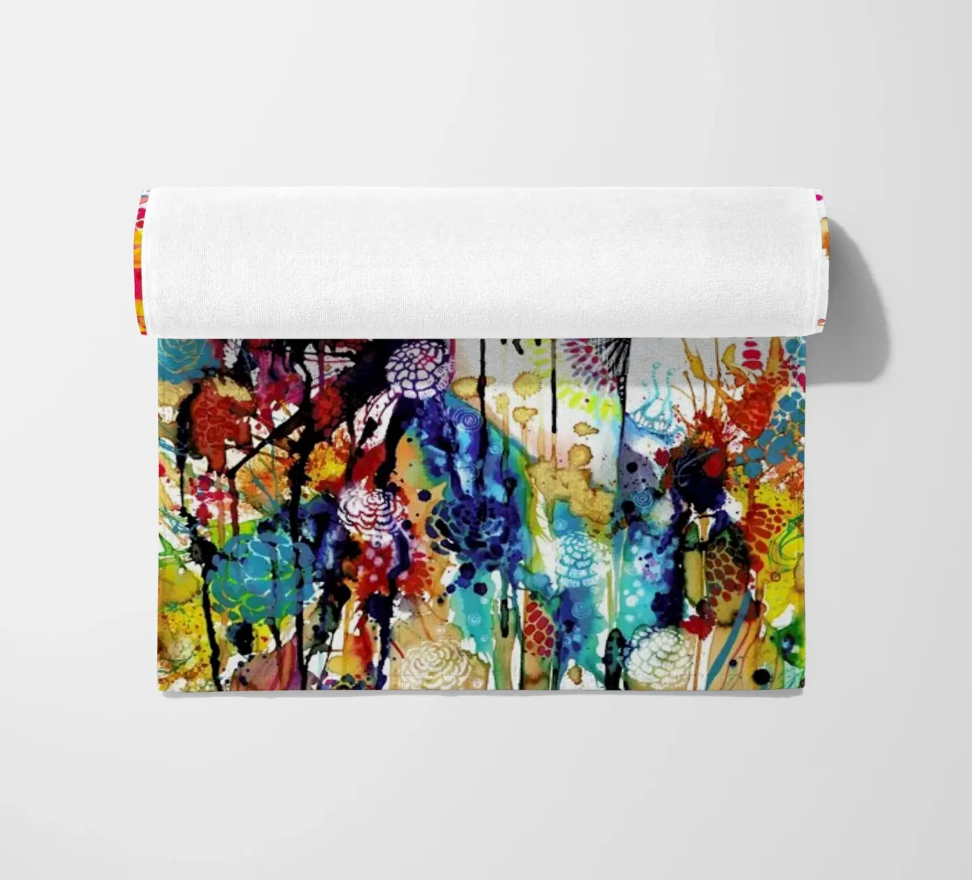 Flora strandhanddoek van Pixie Cold